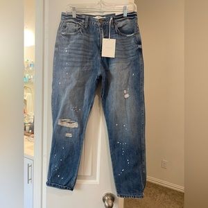 KanCan Distressed Mom High Waist Relax Thigh Tapered Les 7 / 27